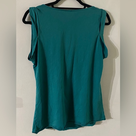 ✨2/$15✨Aritzia Wilfred Teal Top - Picture 3 of 3